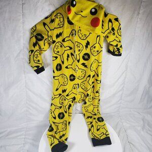 Pokemon Yellow and Black Kids Pajama